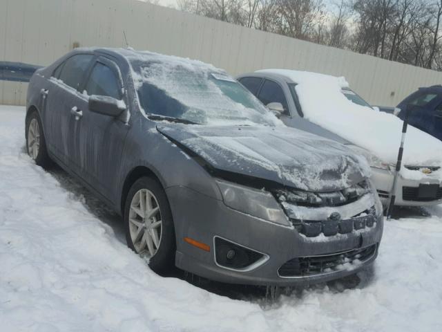 3FAHP0JA4CR334080 - 2012 FORD FUSION SEL GRAY photo 1