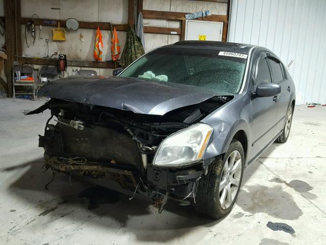 1N4BA41E88C828322 - 2008 NISSAN MAXIMA SE GRAY photo 2