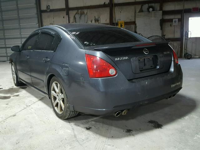 1N4BA41E88C828322 - 2008 NISSAN MAXIMA SE GRAY photo 3