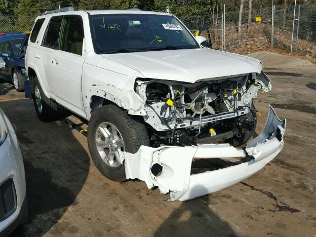 JTEZU5JR6G5140617 - 2016 TOYOTA 4RUNNER SR WHITE photo 1