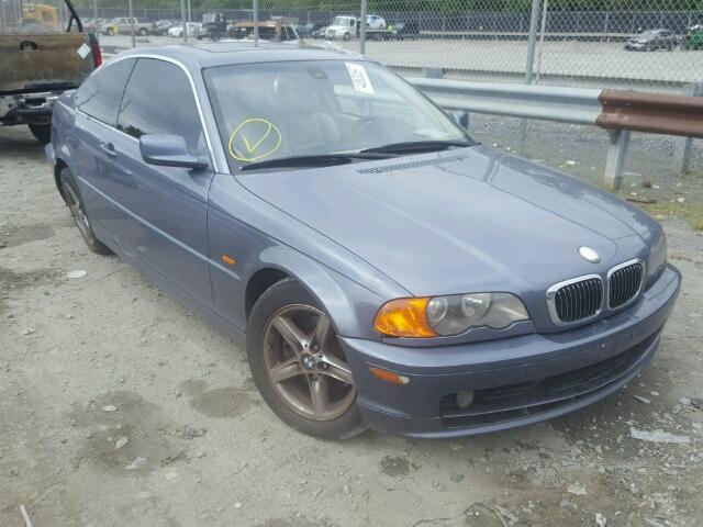 WBABN73413PJ15636 - 2003 BMW 325 CI BLUE photo 1