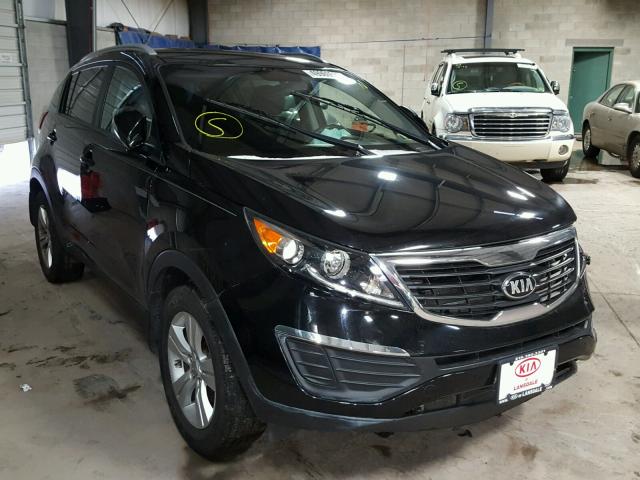 KNDPB3A26D7377648 - 2013 KIA SPORTAGE B BLACK photo 1