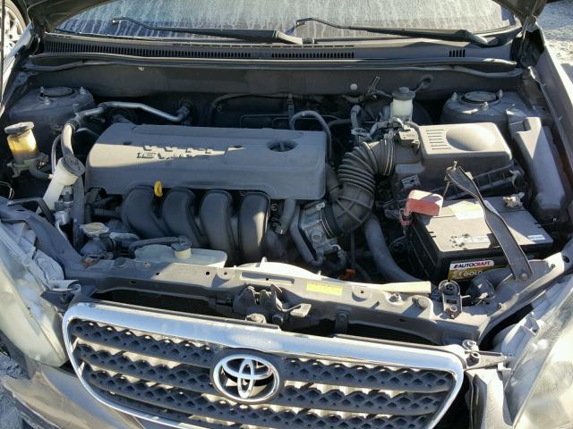 1NXBR32EX6Z732223 - 2006 TOYOTA COROLLA CE GRAY photo 7