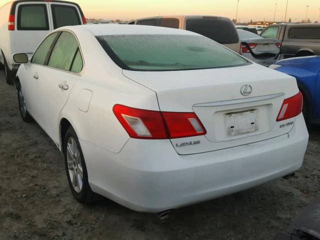 JTHBJ46G282242630 - 2008 LEXUS ES 350 WHITE photo 3