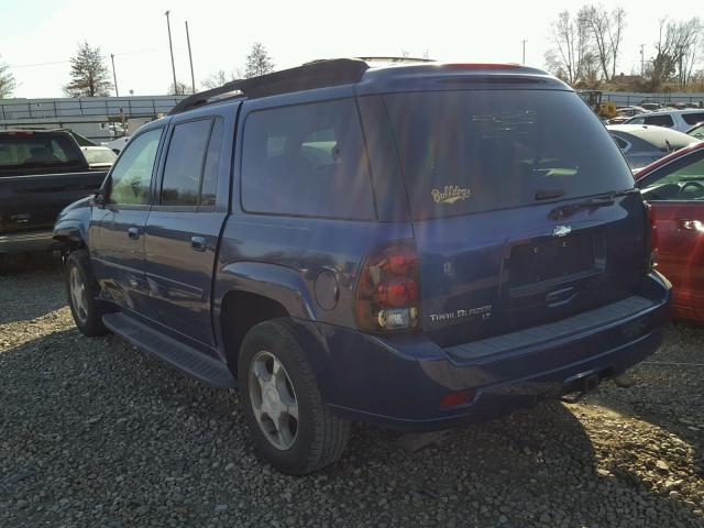 1GNES16S466119181 - 2006 CHEVROLET TRAILBLAZE BLUE photo 3