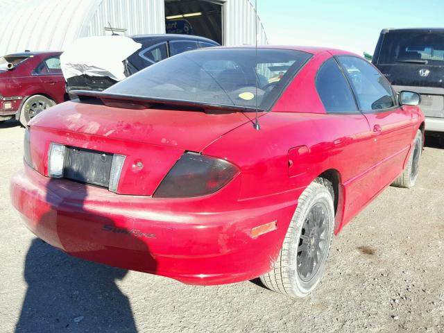 3G2JB12F95S116775 - 2005 PONTIAC SUNFIRE RED photo 4