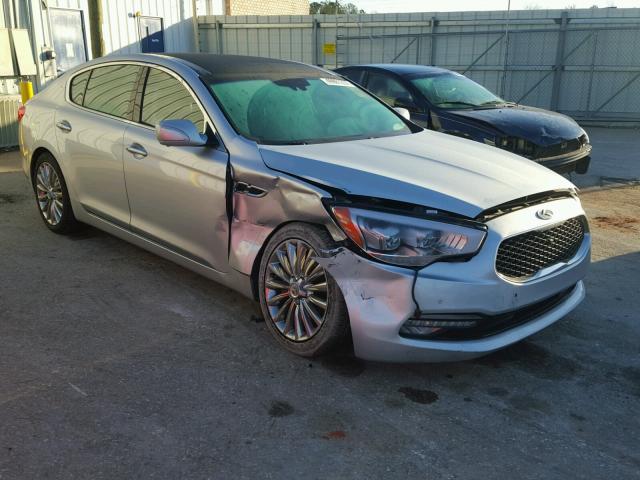 KNALW4D4XF6017116 - 2015 KIA K900 SILVER photo 1