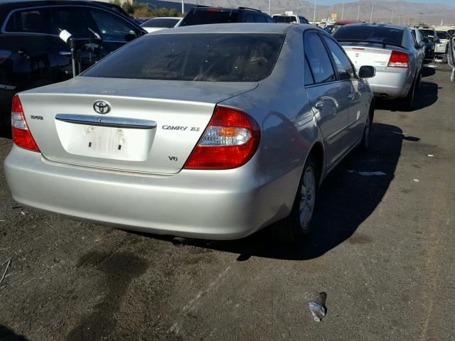 4T1BF30K74U577838 - 2004 TOYOTA CAMRY LE SILVER photo 4