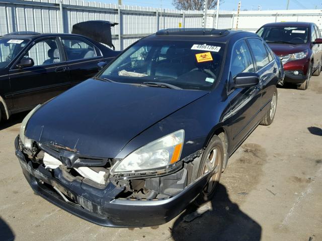 1HGCM56653A069065 - 2003 HONDA ACCORD EX GRAY photo 2