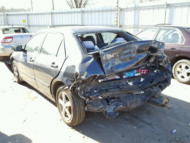 1HGCM56653A069065 - 2003 HONDA ACCORD EX GRAY photo 3