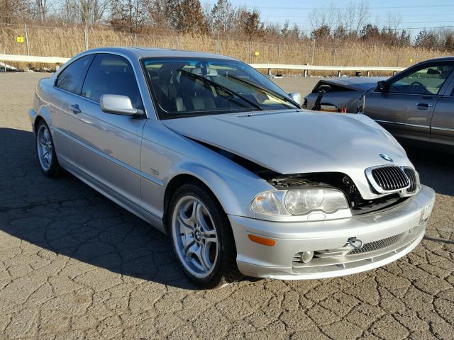 WBABN53433JU28761 - 2003 BMW 330 CI SILVER photo 1