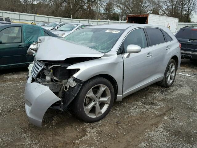 4T3ZK3BB1BU044234 - 2011 TOYOTA VENZA BASE SILVER photo 2