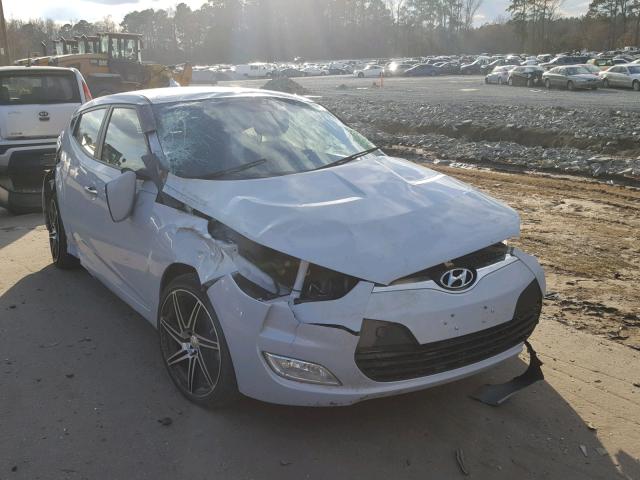 KMHTC6AD1EU214418 - 2014 HYUNDAI VELOSTER B BLUE photo 1