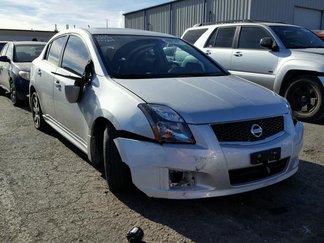 3N1AB6AP0CL717988 - 2012 NISSAN SENTRA 2.0 SILVER photo 1