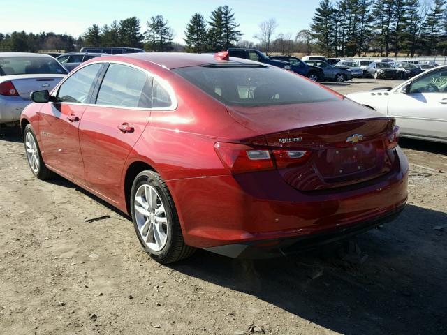 1G1ZE5ST2GF329831 - 2016 CHEVROLET MALIBU LT RED photo 3