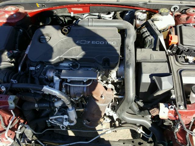 1G1ZE5ST2GF329831 - 2016 CHEVROLET MALIBU LT RED photo 7