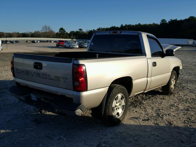 3GCEC14V46G212008 - 2006 CHEVROLET SILVERADO BEIGE photo 4