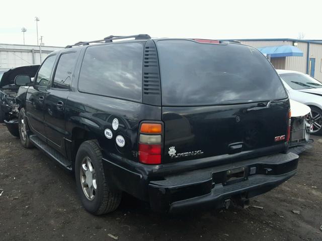 1GKFK66UX4J230375 - 2004 GMC YUKON XL D BLACK photo 3