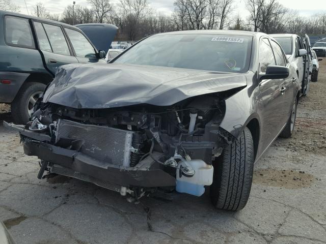 1G11B5SL8EF256516 - 2014 CHEVROLET MALIBU LS GRAY photo 9