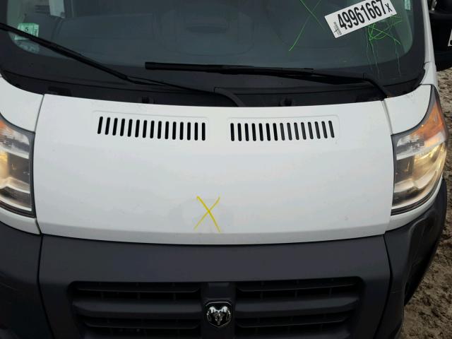 3C6TRVPG9GE114431 - 2016 RAM PROMASTER WHITE photo 7