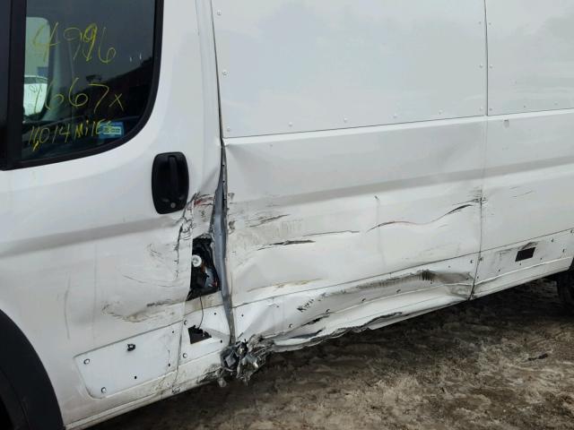 3C6TRVPG9GE114431 - 2016 RAM PROMASTER WHITE photo 9