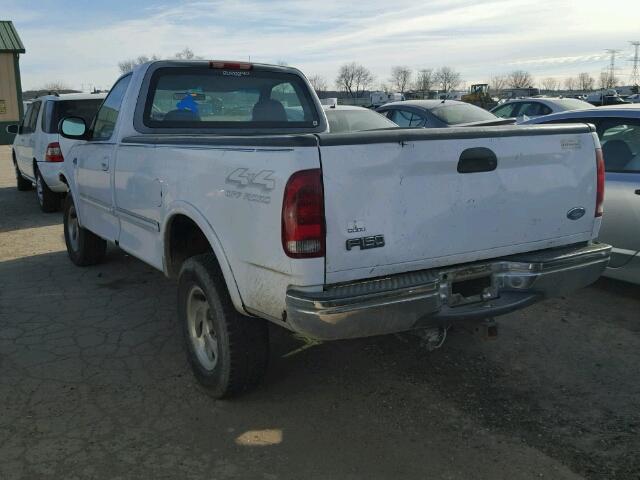 1FTEF18L7VKD46101 - 1997 FORD F150 WHITE photo 3