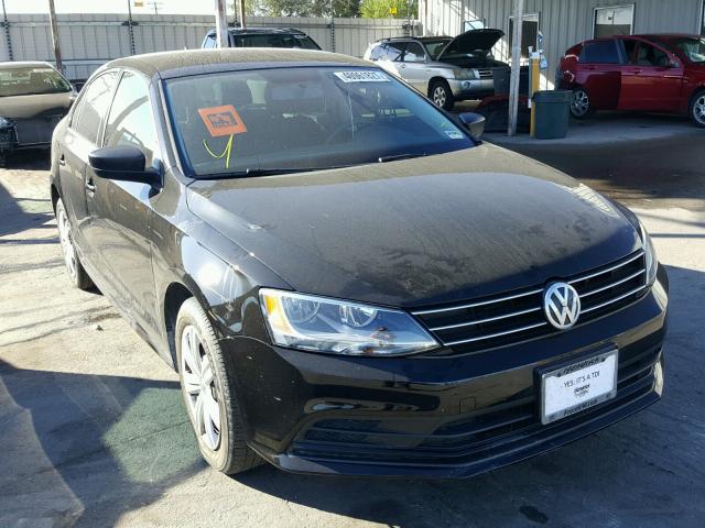 3VWLA7AJ3FM290120 - 2015 VOLKSWAGEN JETTA TDI BLACK photo 1