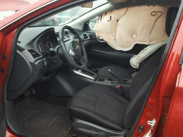 3N1AB7APXGL657665 - 2016 NISSAN SENTRA S RED photo 5