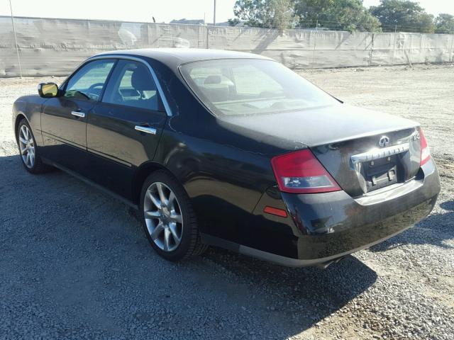 JNKAY41E43M005373 - 2003 INFINITI M45 BLACK photo 3