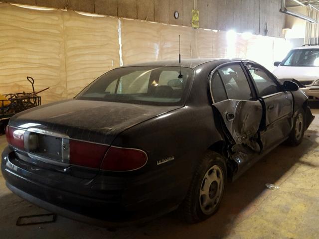 1G4HR54K72U208353 - 2002 BUICK LESABRE LI BLACK photo 4