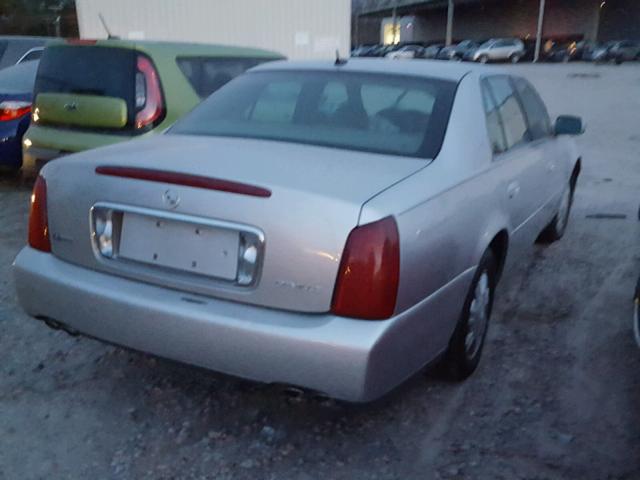 1G6KD54Y55U243106 - 2005 CADILLAC DEVILLE SILVER photo 4