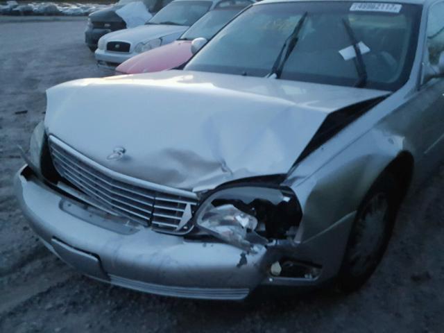 1G6KD54Y55U243106 - 2005 CADILLAC DEVILLE SILVER photo 9