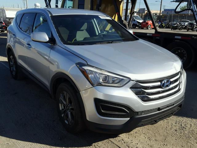 5XYZT3LB4GG321718 - 2016 HYUNDAI SANTA FE S SILVER photo 1