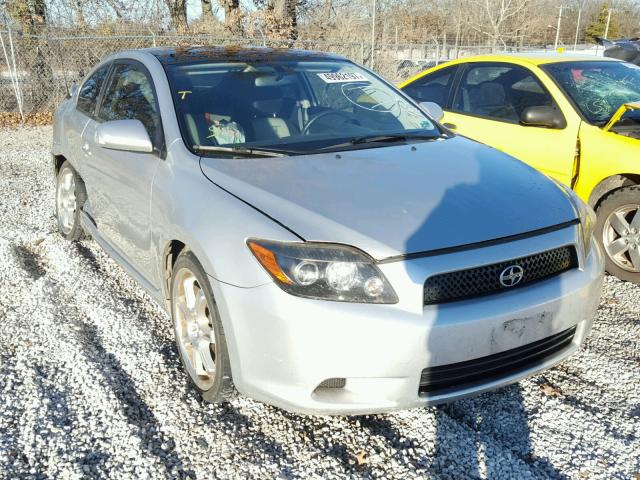 JTKDE167680222513 - 2008 TOYOTA SCION TC SILVER photo 1