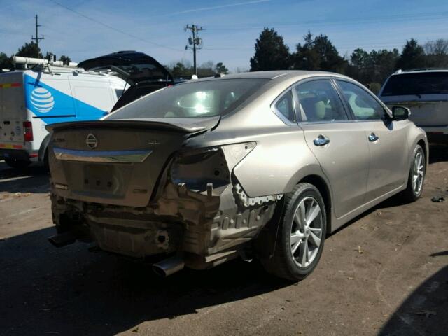 1N4AL3AP7EC132967 - 2014 NISSAN ALTIMA 2.5 GOLD photo 4