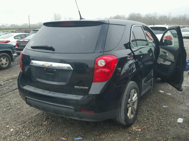 2CNALBEC9B6397692 - 2011 CHEVROLET EQUINOX LS BLACK photo 4