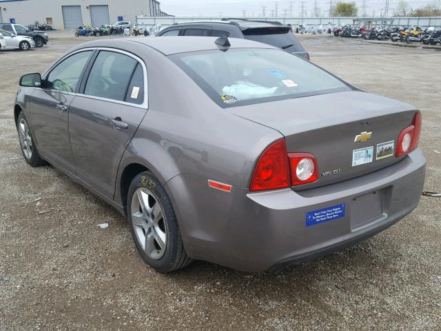 1G1ZA5EU1CF229990 - 2012 CHEVROLET MALIBU LS Boz foto 3