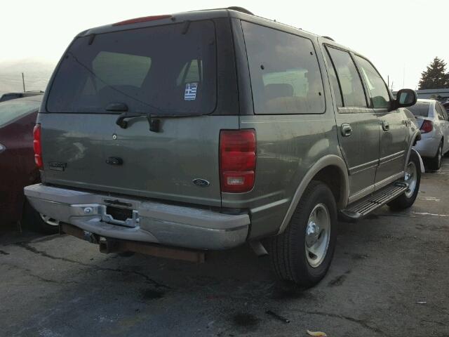 1FMPU18L5XLC16552 - 1999 FORD EXPEDITION GREEN photo 4