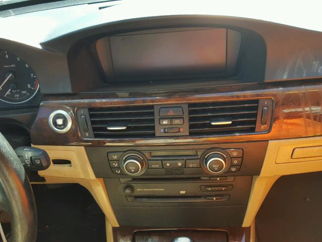 WBAVB73537PA86566 - 2007 BMW 335 I BLUE photo 9