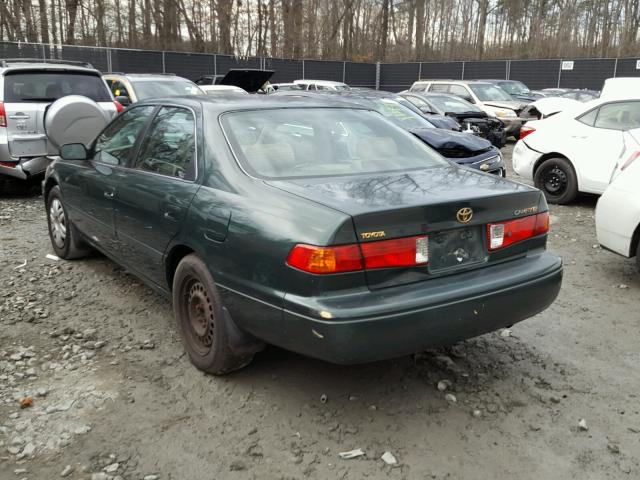 4T1BG22K11U057487 - 2001 TOYOTA CAMRY CE GREEN photo 3