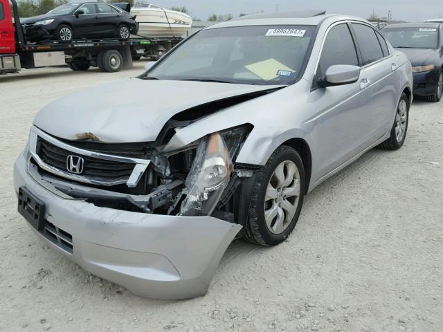 1HGCP26819A089975 - 2009 HONDA ACCORD EXL SILVER photo 2