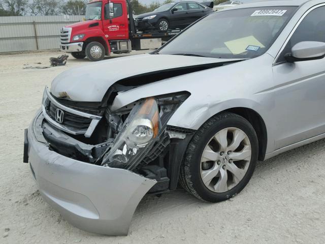 1HGCP26819A089975 - 2009 HONDA ACCORD EXL SILVER photo 9