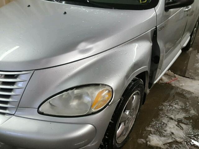 3C4FY58864T273284 - 2004 CHRYSLER PT CRUISER SILVER photo 10