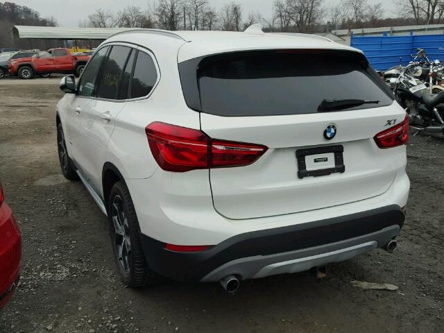 WBXHT3C36G5E55584 - 2016 BMW X1 XDRIVE2 WHITE photo 3