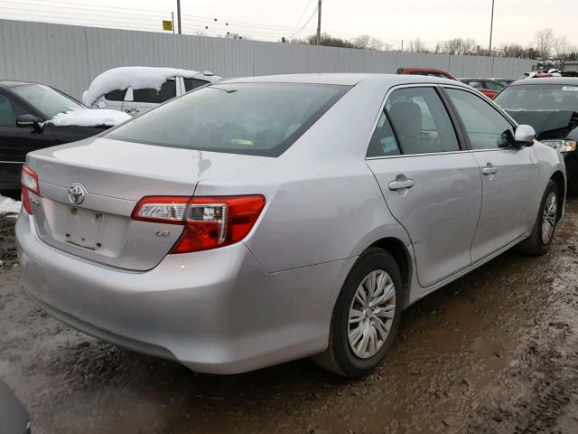 4T1BF1FK2CU058285 - 2012 TOYOTA CAMRY BASE SILVER photo 4