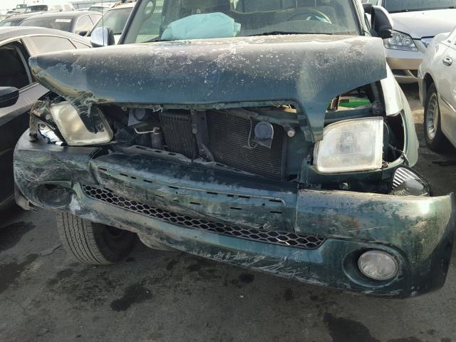 5TBRT34103S363606 - 2003 TOYOTA TUNDRA ACC GREEN photo 7