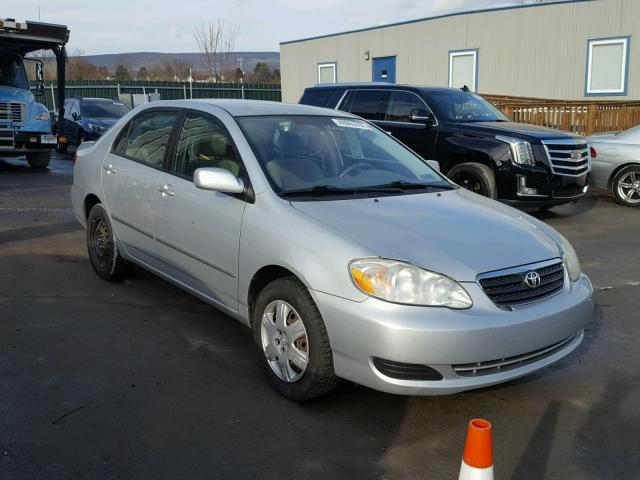 2T1BR32E68C914604 - 2008 TOYOTA COROLLA CE SILVER photo 1