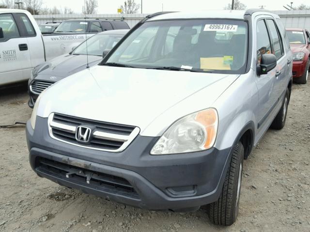 JHLRD68463C000080 - 2003 HONDA CR-V LX SILVER photo 2