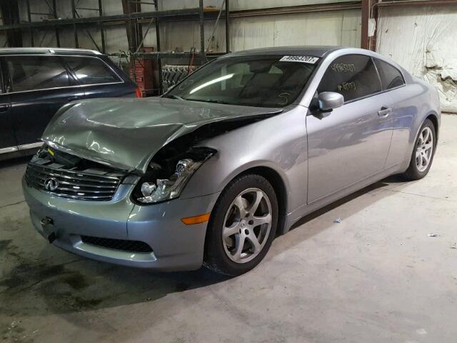 JNKCV54E47M904145 - 2007 INFINITI G35 GRAY photo 2