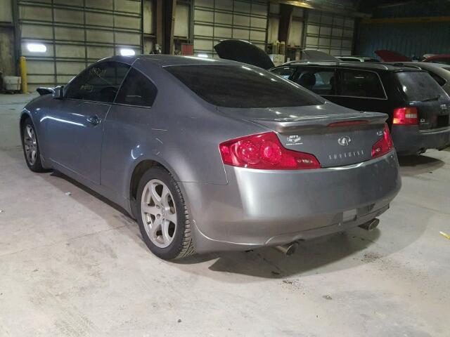 JNKCV54E47M904145 - 2007 INFINITI G35 GRAY photo 3